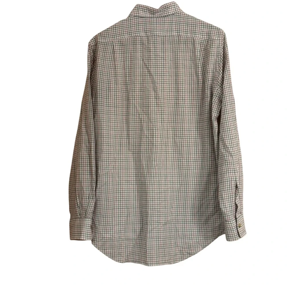 Polo Ralph Lauren Mens Small Tattersall Check Button Down Shirt‎ Multi Color